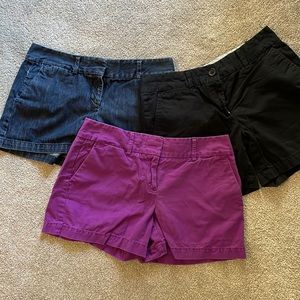 LOFT Chino Shorts (set of 3)